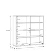 Alice Springs Storage Cabinet - 4 Door - Large - Light Grey