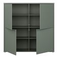 Alice Springs Storage Cabinet - 4 Door - Large - Sage Green