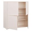 Alice Springs Storage Cabinet - 4 Door - Sand