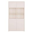 Alice Springs Storage Cabinet - 4 Door - Wide - Sand
