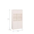 Alice Springs Storage Cabinet - 4 Door - Wide - Sand