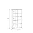 Alice Springs Storage Cabinet - 4 Door - Wide - Sand