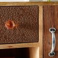 Sorio Storage Cabinet - 3 Door 3 Drawer - Reclaimed Wood