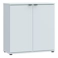 Ganymede Hall Cabinet - 2 Door - Light Grey