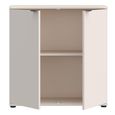 Ganymede Hall Cabinet - 2 Door - Sand