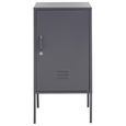 Academy Metal Cabinet - 1 Door - Grey