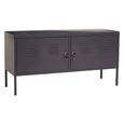 Academy Metal Small Sideboard - 2 Door - 118cm - Grey