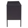 Academy Metal Small Sideboard - 2 Door - 118cm - Grey