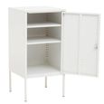 Academy Metal Cabinet - 1 Door - White