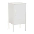Academy Metal Cabinet - 1 Door - White