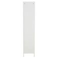 Academy Metal Tall Cabinet - 1 Door - White
