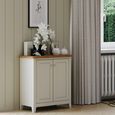Arden Grey Painted Compact 2 Door Storage Cabinet