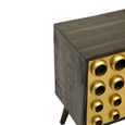 Arti Cabinet - 1 Door - Black - Mango Wood