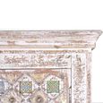 Awendaw Hall Cabinet - 4 Door - Mango Wood - White Washed