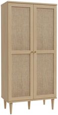 Calasetta Rattan 2 Door Hall Cabinet