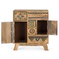Chieti Hall Cabinet - Mango Wood - Painted - 2 Door