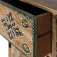 Chieti Hall Cabinet - Mango Wood - Painted - 2 Door