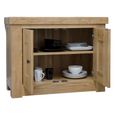 Chunky Occasional Cupboard - 2 Door - Oak