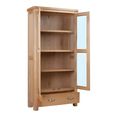 Clarion Display Cabinet - 2 Door - Oak