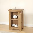 Dorset Hall Cabinet - 1 Door - Compact - Oak