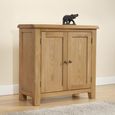 Dorset Hall Cabinet - 2 Door - Oak
