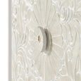 Dover Cabinet - White Carved Mango Wood - 2 Door