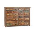 Duarza Cabinet - Recycled Wood - Multi Drawer - Wide