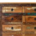 Duarza Cabinet - Recycled Wood - Multi Drawer - Wide