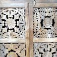 Cabinet - 2 Door - Large - Carved Mango Wood