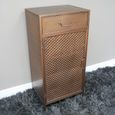 Hall Cabinet - 1 Door - 1 Drawer - Copper