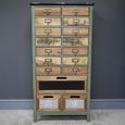 Storage Cabinet - Fir Wood - Multi Drawer - Apothecary - Large