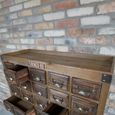 Apothecary Cabinet - 2 Door - Multi Drawer - Wooden
