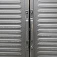 Cabinet - Grey Metal - 2 Door - Small