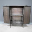 Small Cabinet - 2 Door - Curved - Industrial - Metal
