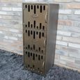 Hall Cabinet - 3 Door - Metal - Industrial