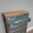 Storage Unit - Metal Multi Drawer Apothecary - Tall