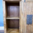Storage Unit - Rustic Mango Wood - 1 Door - 4 Drawer - Industrial