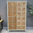 Apothecary Cabinet - 2 Door - Multi Drawer - Wooden