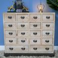Apothecary Cabinet - Rustic Fir Wood - Multi Drawer