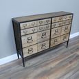 Cabinet - Multi Drawer - Wide - Wood and Metal