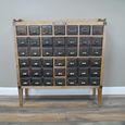 Cabinet - Multi Drawer - Wide - Wood and Metal