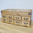 Storage Unit - Wooden - 8 Drawer