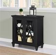 Ellis Accent Cabinet in Black - 5042196COMUK