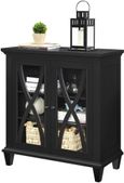 Ellis Accent Cabinet in Black - 5042196COMUK