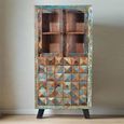Hasley Hall Cabinet - Recycled Wood - 4 Door