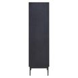 Jakara Hall Cabinet - 2 Door - Black Wood