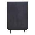 Jakara Hall Cabinet - 2 Door - Black Wood