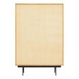 Jakara Hall Cabinet - 2 Door - Natural Wood