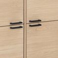 Kensington Hall Cabinet - 4 Door - Oak