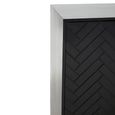Kochi Hall Cabinet - 1 Door - Black - Mango Wood